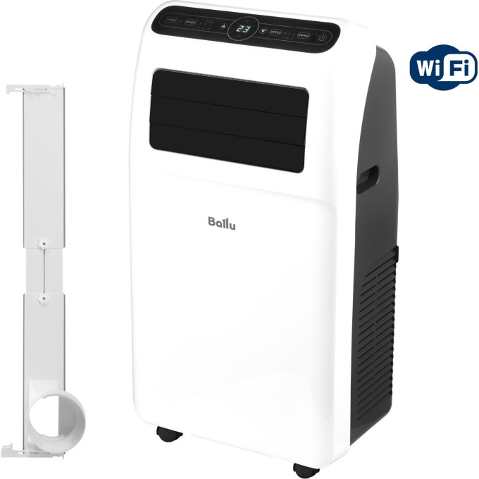 Кондиционер мобильный Ballu Aura белый площ.30м2 BPAC-12 CP/N1_24Y